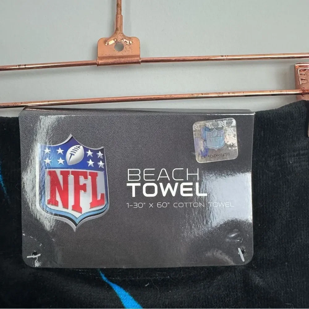 NFL X MCARTHUR | NEW Carolina Panthers NFL Beach Towel